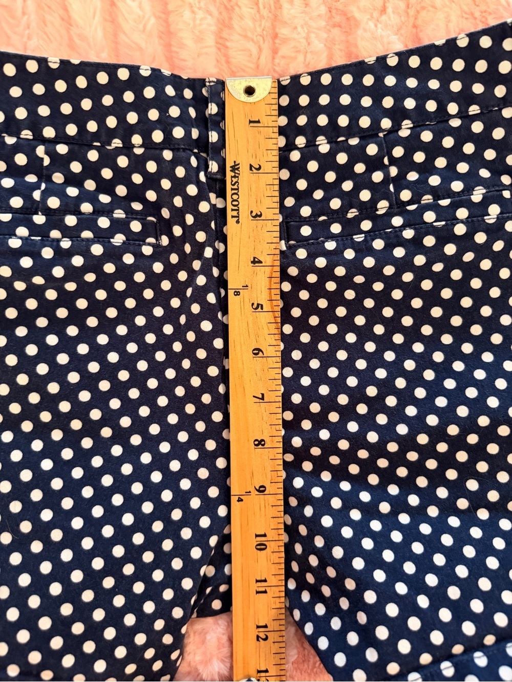 LANDS’ END 6P Petite Not-Too-Low Rise Chino Shorts - Picture 10 of 10